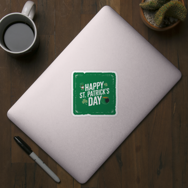 Happy St. Patrick's Day by Creatifly Graphic Tees